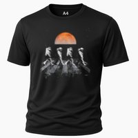 Astronauts In Walking In Space Occupy Mars Performance Shirt