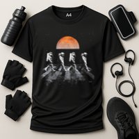 Astronauts In Walking In Space Occupy Mars Performance Shirt