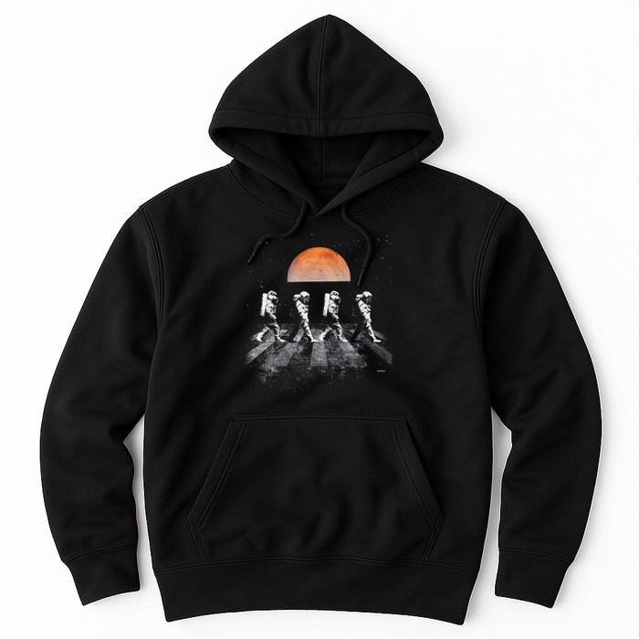 Astronauts In Walking In Space Occupy Mars Hoodie