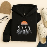 Astronauts In Walking In Space Occupy Mars Hoodie