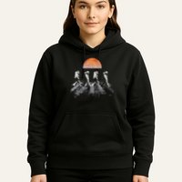 Astronauts In Walking In Space Occupy Mars Hoodie