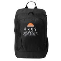 Astronauts In Walking In Space Occupy Mars City Backpack