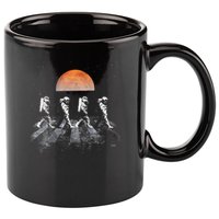 Astronauts In Walking In Space Occupy Mars 11oz C Handle Ceramic Mug