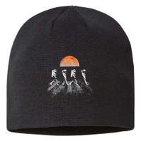 Astronauts In Walking In Space Occupy Mars Sustainable Beanie