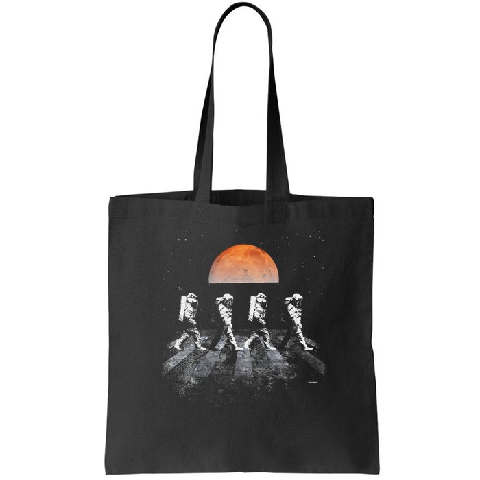 Astronauts In Walking In Space Occupy Mars Bag