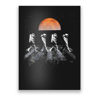 Astronauts In Walking In Space Occupy Mars Poster
