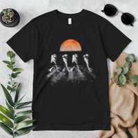 Astronauts In Walking In Space Occupy Mars Premium T-Shirt