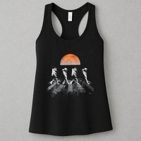 Astronauts In Walking In Space Occupy Mars Womens Tank Top