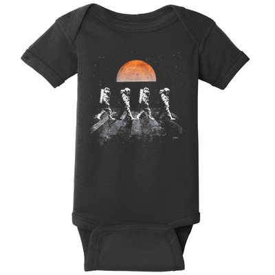 Astronauts In Walking In Space Occupy Mars Baby Bodysuit