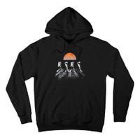 Astronauts In Walking In Space Occupy Mars Tall Hoodie