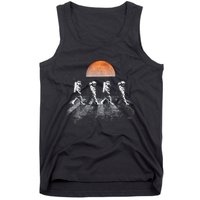 Astronauts In Walking In Space Occupy Mars Tank Top