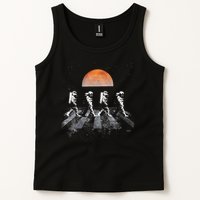 Astronauts In Walking In Space Occupy Mars Tank Top