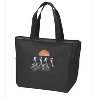 Astronauts In Walking In Space Occupy Mars Zip Tote Bag