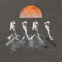 Astronauts In Walking In Space Occupy Mars Cotton Canvas Backpack