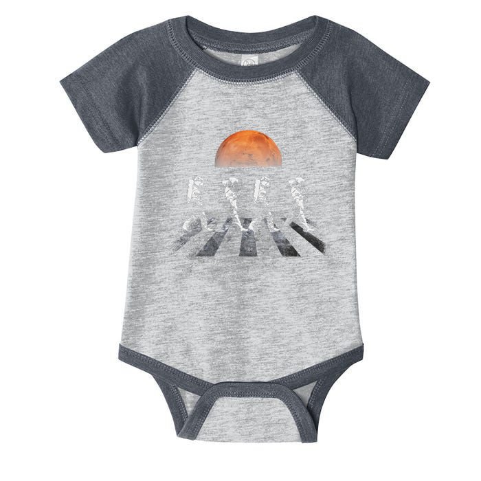 Astronauts In Walking In Space Occupy Mars Infant Baby Jersey Bodysuit