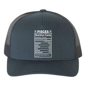 Appreciation Ideas With Pisces Nutrition Facts Funny Gift Yupoong Adult 5-Panel Trucker Hat