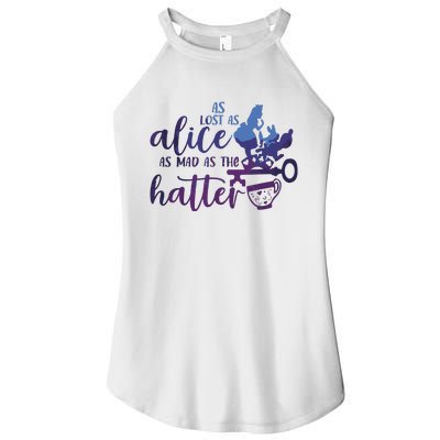 Alice In Wonderland Vintage 90s Women’s Perfect Tri Rocker Tank