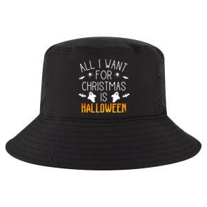 All I Want For Christmas Is Halloween Love Fan Fanatic Lover Meaningful Gift Cool Comfort Performance Bucket Hat