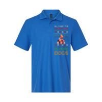 All I Want For Christmas Is More Dogs Gift Softstyle Adult Sport Polo