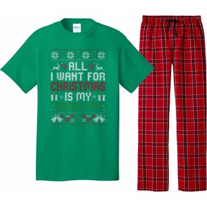 All I Want For Christmas Is My Gross Pay Funny Joke Pajama Set