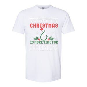 All I Want For Christmas More Ice Fishing Ugly Meaningful Gift Softstyle CVC T-Shirt