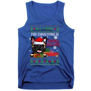 All I Want For Christmas Is French Bulldog Christmas Sweater Cool Gift Tank Top