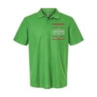 All I Want For Christmas Is My Gross Pay Funny Joke Softstyle Adult Sport Polo