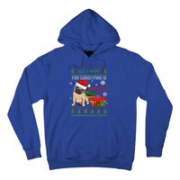 All I Want For Christmas Is Frenchie Ugly Christmas Sweater Gift Hoodie