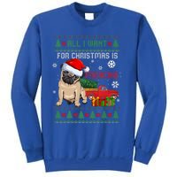 All I Want For Christmas Is Frenchie Ugly Christmas Sweater Gift Sweatshirt