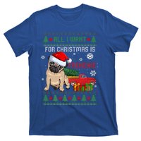 All I Want For Christmas Is Frenchie Ugly Christmas Sweater Gift T-Shirt