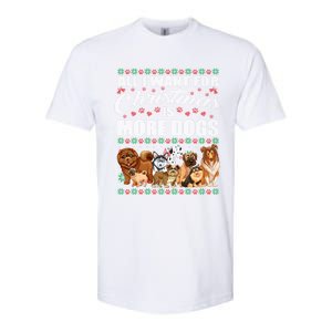 All I Want For Christmas Is More Dogs Ugly Xmas Sweater Gift Softstyle CVC T-Shirt