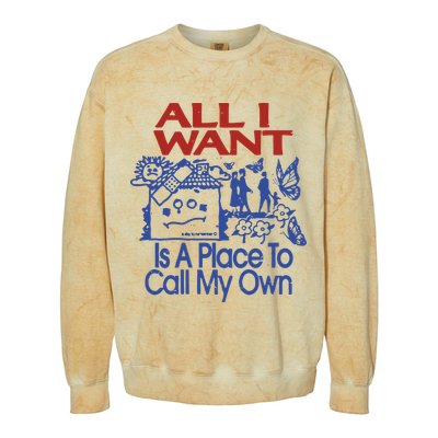 All I Want A Day To Remember 2024 Colorblast Crewneck Sweatshirt