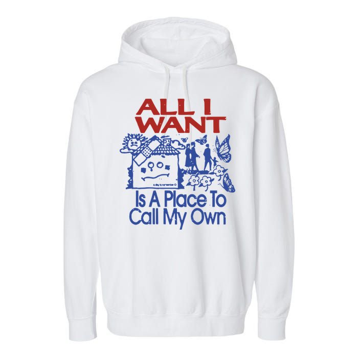 All I Want A Day To Remember 2024 Garment-Dyed Fleece Hoodie
