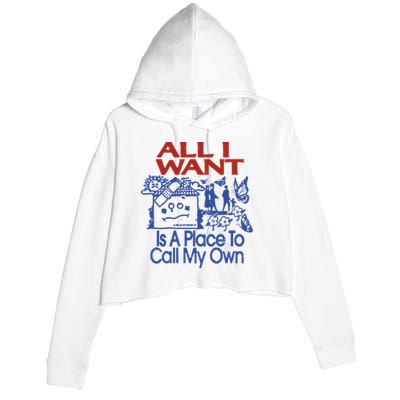All I Want A Day To Remember 2024 Crop Fleece Hoodie