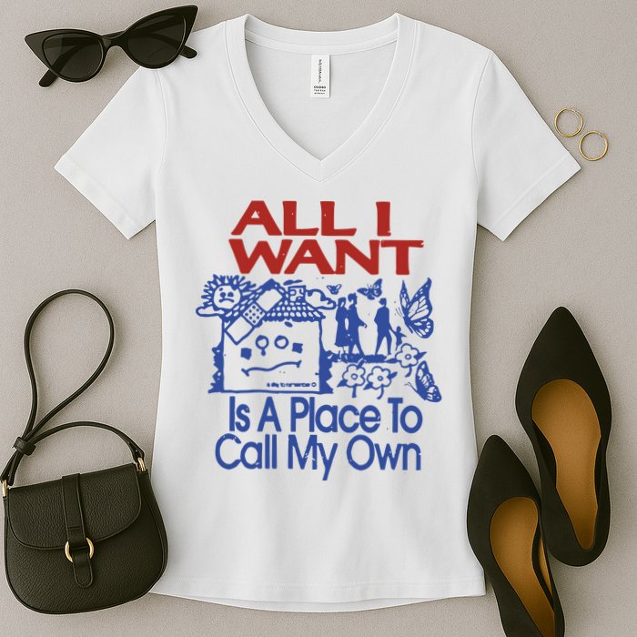 All I Want A Day To Remember 2024 Women's V-Neck T-Shirt