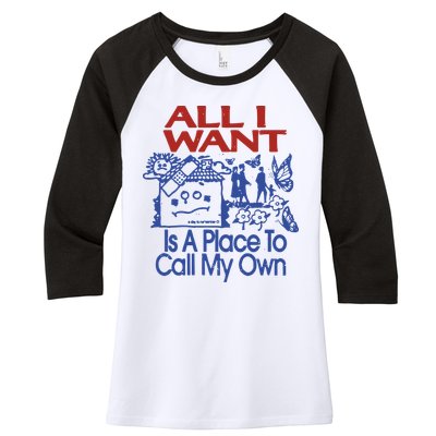 All I Want A Day To Remember 2024 Women's Tri-Blend 3/4-Sleeve Raglan Shirt
