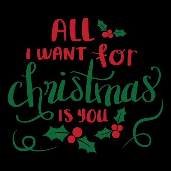 All I Want For Christmas Is You Flexfit Unipanel Trucker Cap