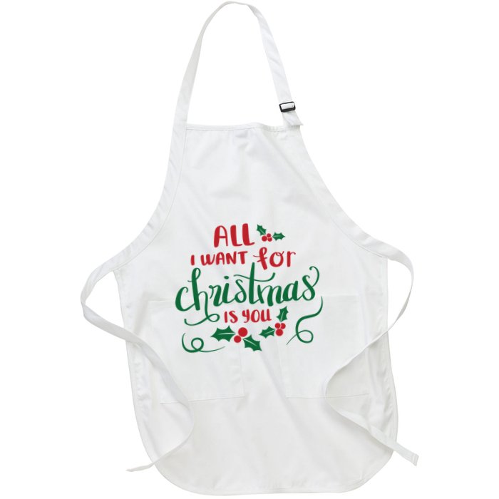 All I Want For Christmas Is You Apron