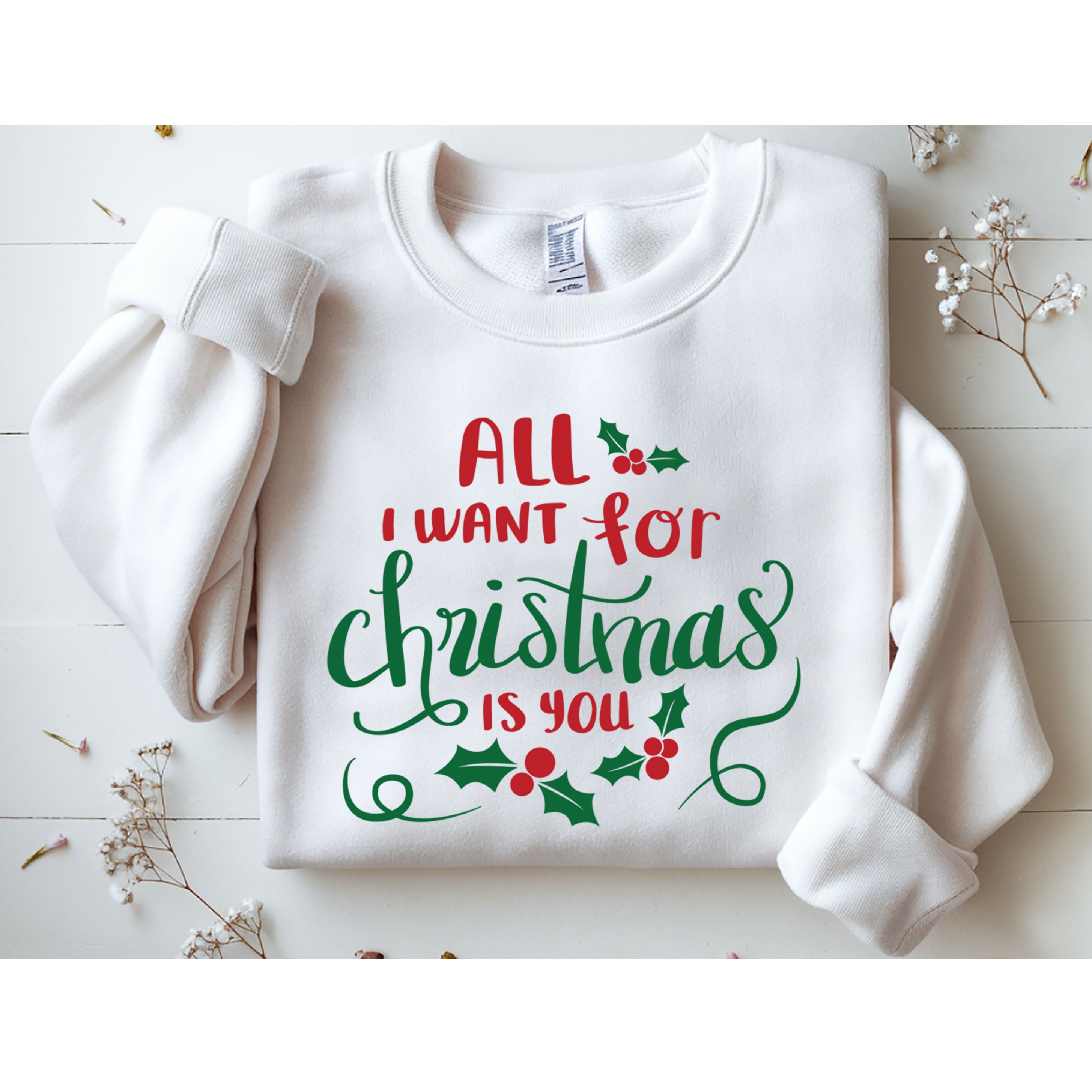 All I Want For Christmas Is You Sweatshirt