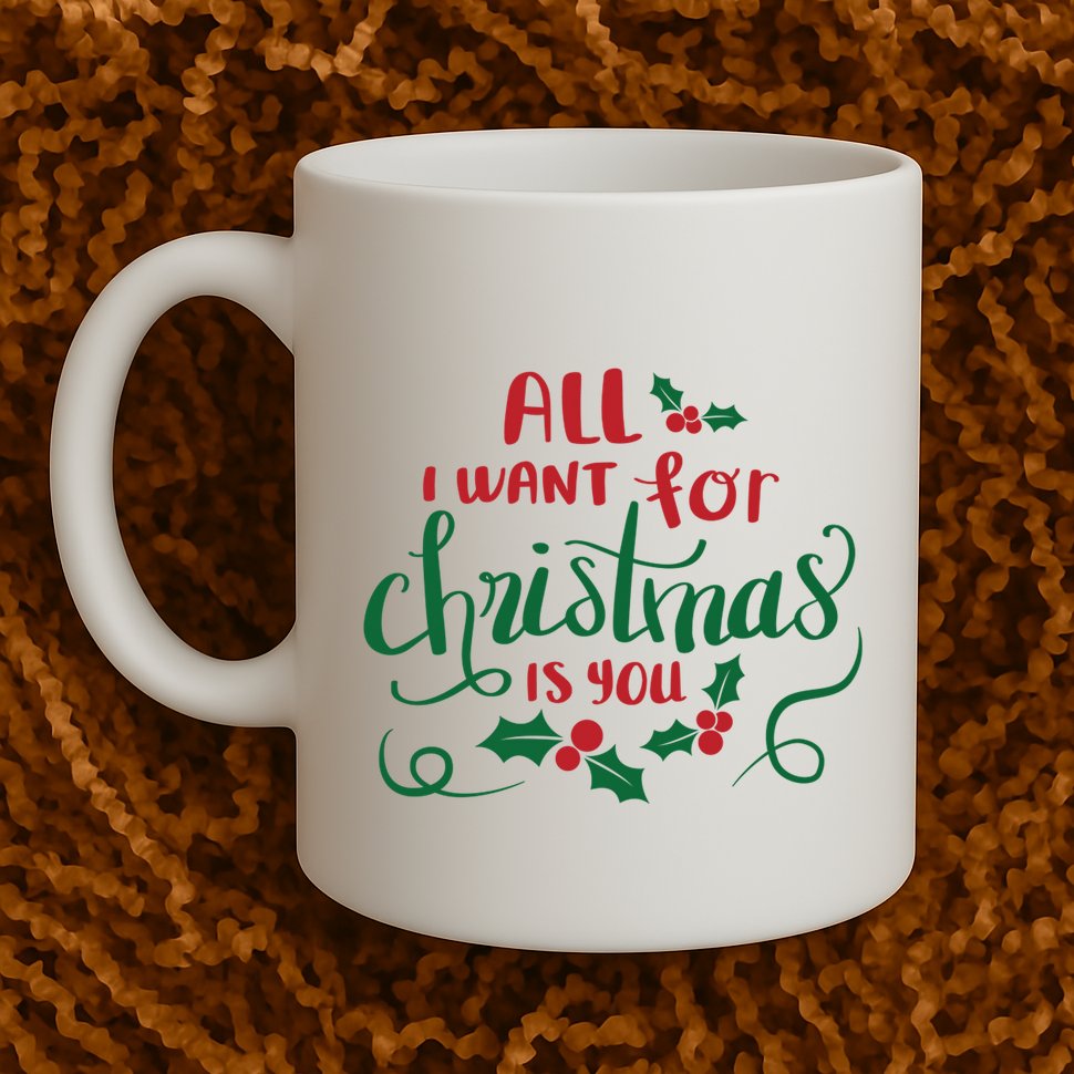 All I Want For Christmas Is You Mug