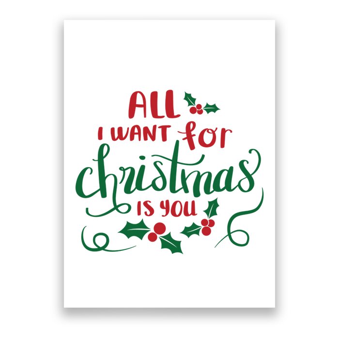 All I Want For Christmas Is You Poster