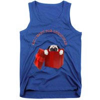 All I Want For Christmas Pug Gift Tank Top