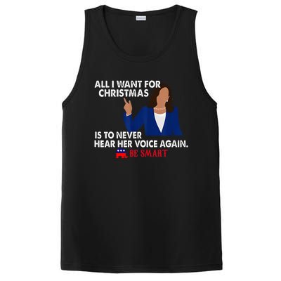 All I Want For Christmas Is To Never Hear Her Voice Again PosiCharge Competitor Tank