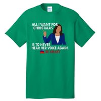 All I Want For Christmas Is To Never Hear Her Voice Again Tall T-Shirt