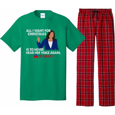 All I Want For Christmas Is To Never Hear Her Voice Again Pajama Set