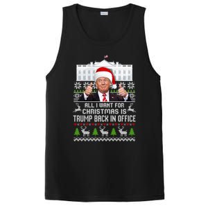 All I Want For Christmas Is Trump Back In Office Trump Xmas Meaningful Gift PosiCharge Competitor Tank