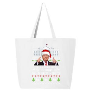 All I Want For Christmas Is Trump Back In Office Trump Xmas Meaningful Gift 25L Jumbo Tote