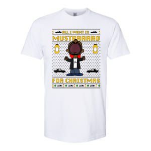 All I Want For Christmas Is Mustard Funny Mustard Lamar Softstyle CVC T-Shirt