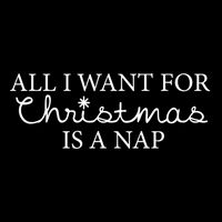 All I Want For Christmas Is A Nap Funny Holiday Gift Impact Tech Backpack