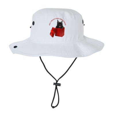 All I Want For Christmas French Bulldog Gift Legacy Cool Fit Booney Bucket Hat